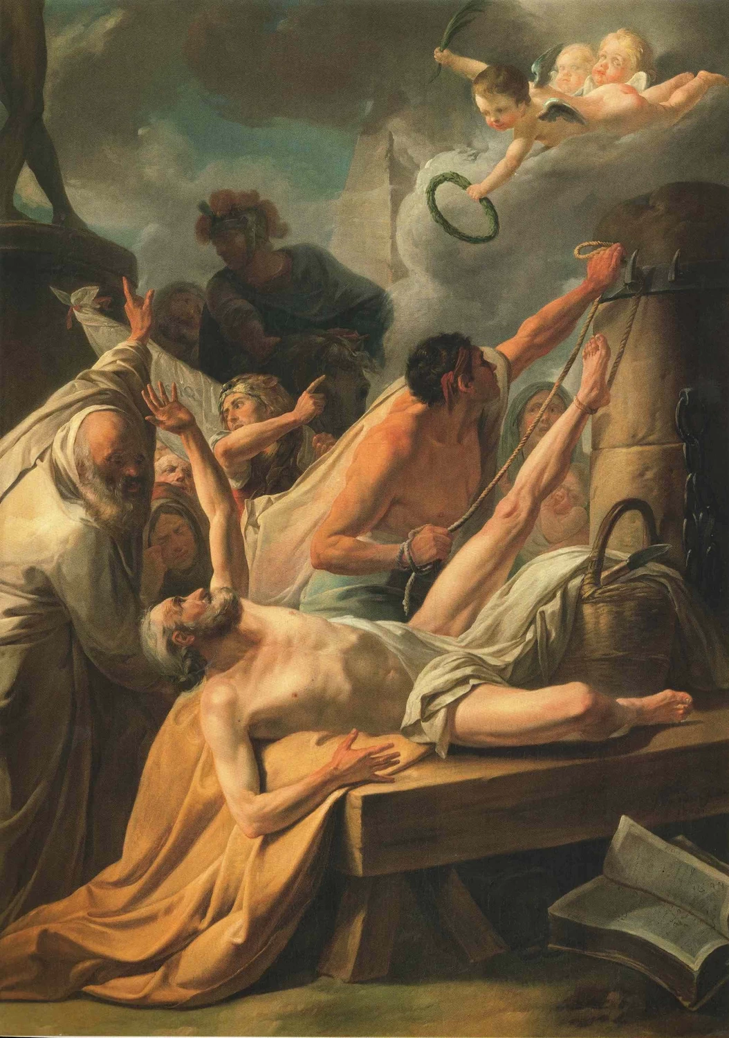 Il martirio di San Bartolomeo, 1765 - Mesnil, le, Roi, Chiesa di Saint, Vincent